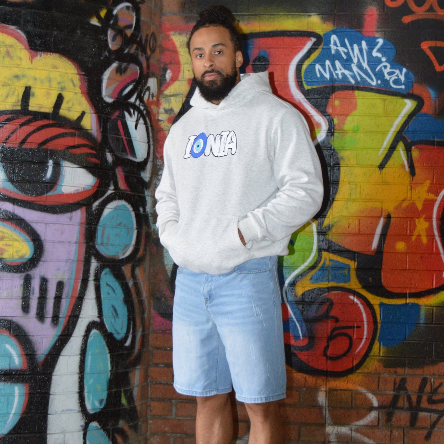 Bubble White Hoodie