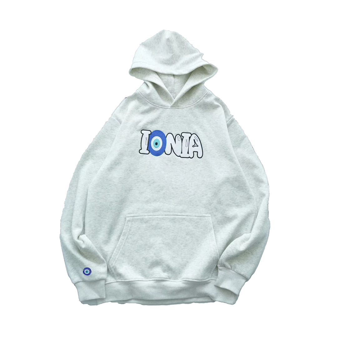 Bubble White Hoodie