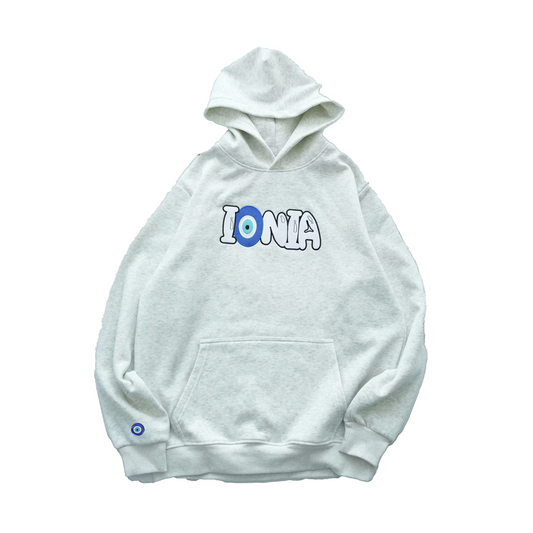 Bubble White Hoodie