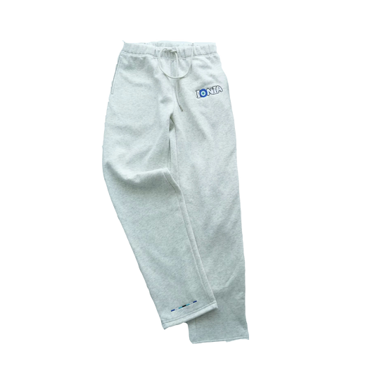 Bubble White Trackies
