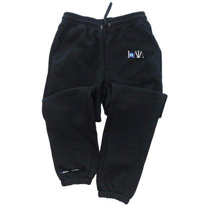 IONIA White logo Tracksuit Bottoms