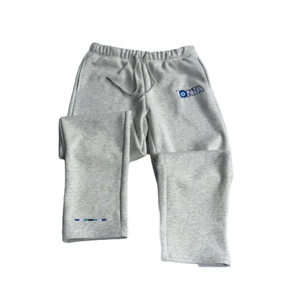 Bubble White Trackies